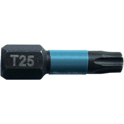 Makita Makita Impact Rated 25mm Black Bit T25 - 84163 - from Toolstation