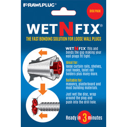 Rawlplug Wet-N-Fix Repair Solution Pads 