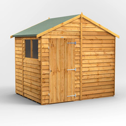 Power / Power Overlap Apex Shed 6' x 8'
