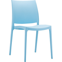 Maya Side Chair Light Blue