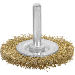 Wire Wheel Brush with Arbor 75mm
