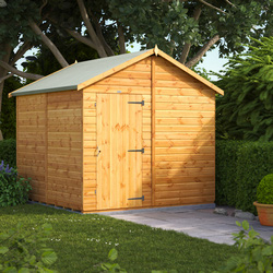 Power Windowless Apex Shed 8' x 8'