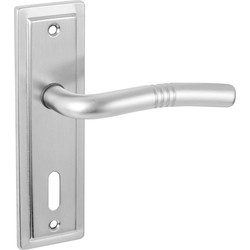 Urfic / Nevada Door Handles Lock Satin