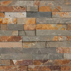 Marshalls Stoneface Drystack Walling Copper Slate 150 x 550mm