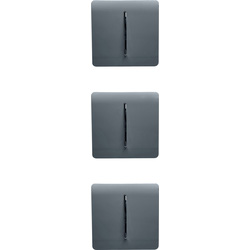 Trendiswitch Warm Grey 1 Gang 2 Way 10 Amp Switch (3 Pack) 1 Gang 2 Way
