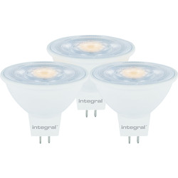 Integral LED 12V MR16 GU5.3 Dimmable Lamp 3.4W Warm White 345lm