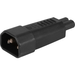 IEC Plug To Figure 8 Plug Adaptor  - 86342 - from Toolstation