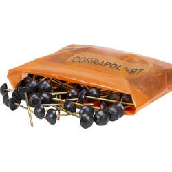 Corrapol Corrapol-BT Corrugated Nail Fixings Black - 86476 - from Toolstation