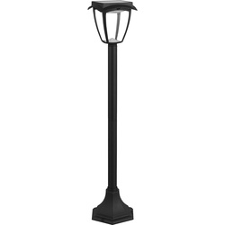 V-TAC / V-TAC 2W LED Solar Post Light IP65 2in1 CCT 2W Black 110lm 2in1 CCT