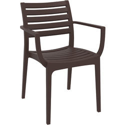 Zap / Artemis Arm Chair Brown