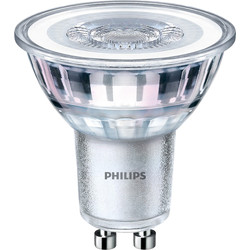 Philips / Philips LED GU10 Glass Lamp 4.6W Cool White 390lm