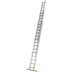 Werner Pro Square Rung Triple Extension Ladder 4.14m
