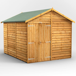 Power Overlap Apex Shed 10' x 8' No Windows