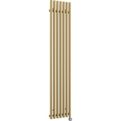 Terma Terma Electric Radiator Rolo-Room-E 800W 1800 x 370mm Brass - 86968 - from Toolstation