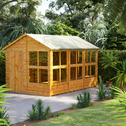 Power / Power Apex Potting Shed 12' x 8'