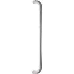 Eclipse D Shape Pull Handle Polished Stainless Steel 425x19mm - 88009 - from Toolstation