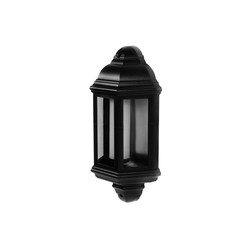LED PIR IP44 Half Lantern