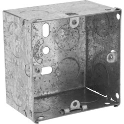 Appleby Metal Box 1 Gang 47mm - 88389 - from Toolstation
