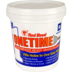 Red Devil Red Devil Onetime Ready Mixed Filler 1L - 88654 - from Toolstation