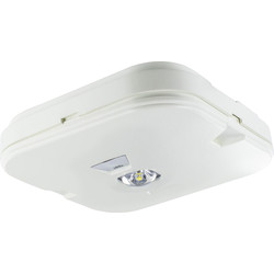 Integral LED Integral LED IP44 Emergency Surface Mount Downlight White Open Area 1W 130lm - 88672 - from Toolstation