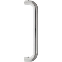 Eclipse D Shape Pull Handle Polished 225x19mm - 88705 - from Toolstation