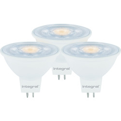 Integral LED Integral LED 12V MR16 GU5.3 Lamp 5W Warm White 370lm - 88974 - from Toolstation