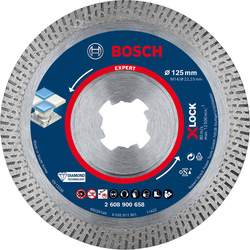Bosch EXPERT Hard Ceramic Diamond Blade 125 x 22.23mm X-LOCK 