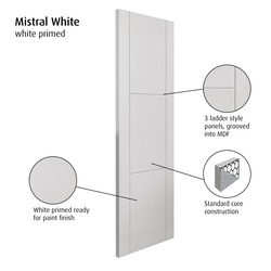 Mistral White Internal Door