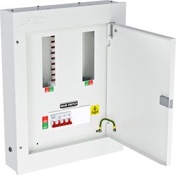 Axiom 3 Phase Distribution Board 6 Way with 125A 4P Isolator