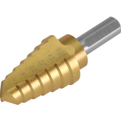 Titanium Coated Step Drill 14-26mm - 89314 - from Toolstation
