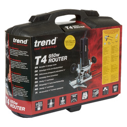 Trend T4 1/4" 850W Variable Speed Router