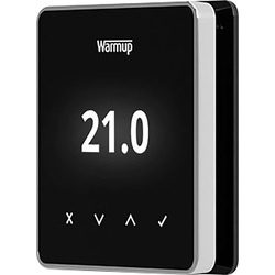 Warmup WiFi Element Thermostat Onyx Black