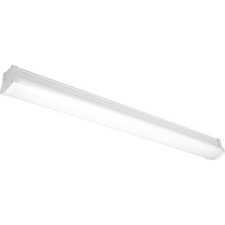 Enlite Enlite UniPac LED Anti-Corrosive IP65 Polycarbonate Batten Fitting 36W 1200mm 3200lm - 90123 - from Toolstation