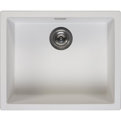 Reginox Amsterdam Composite Kitchen Sink Single Bowl White