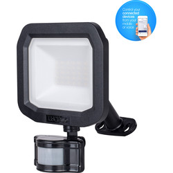 Luceco / Luceco LED 20W Eco Smart PIR Floodlight 2400lm Cool White