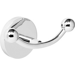 Eclipse Polished Robe Hook Chrome - 91384 - from Toolstation