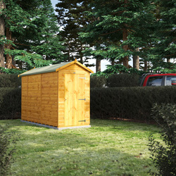 Power Windowless Apex Shed 10' x 4'