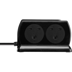 4 Socket Switched Extension Lead + 2 x 3.1A USB