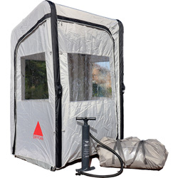 Inflatable installation tent 