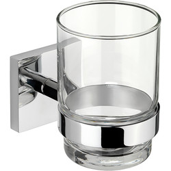 Croydex Chester Flexi-Fix Tumbler Polished Chrome