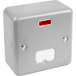 MK / MK Metal Clad 13A DP Unswitched Connection Unit With Neon