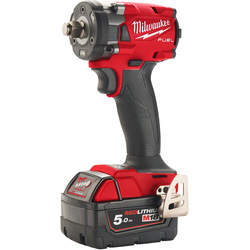 Milwaukee / Milwaukee M18 FIW2F12-502X Gen 3 FUEL Compact Impact Wrench w/ 1/2" Friction Ring 2 x 5.0Ah