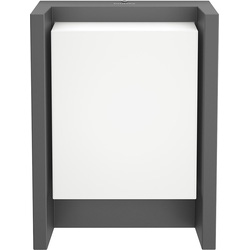 Philips / Philips Arbour IP44 Wall Lantern Anthracite 6W 600lm Warm White