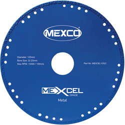 Mexco Metal Cutting Diamond Blade 125mm