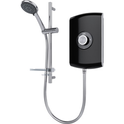 Triton Showers Triton Amore Black Gloss Electric Shower 9.5kW - 93101 - from Toolstation