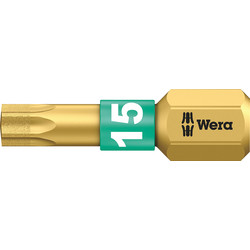 Wera Wera BiTorsion Diamond 25mm Bit TX15 x 25mm - 93264 - from Toolstation