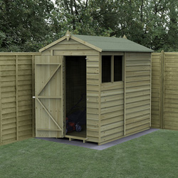 Forest / 4LIFE Apex Shed 7 x 5 - Single Door, 2 Window
