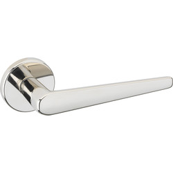 Urfic Easy Click / Urfic Easy Click Screwless 5560 Lever On Rose Handle Polished Nickel