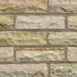 Marshalls Natural Stone Walling Pitched Autumn Bronze 310 x 70mm