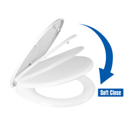 Thermoplastic Soft Close Toilet Seat